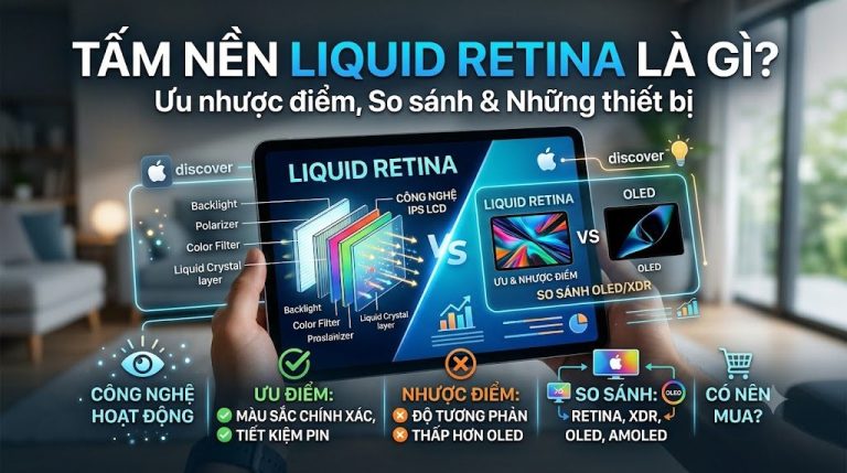 Tấm nền Liquid Retina là gì? Ưu nhược điểm
