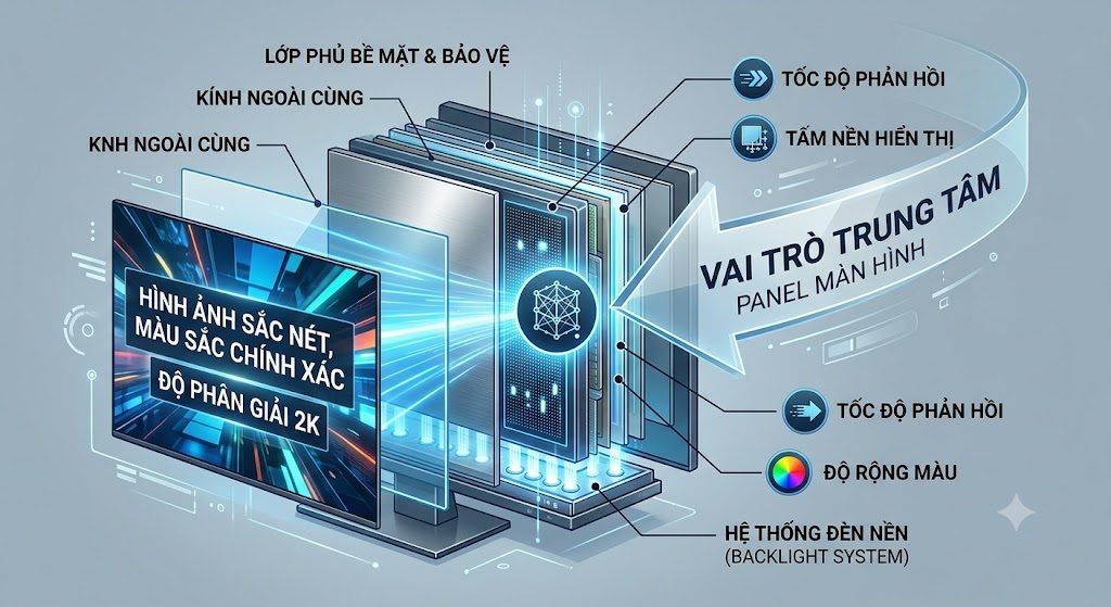 Tấm nền màn hình là gì và có vai trò như thế nào?