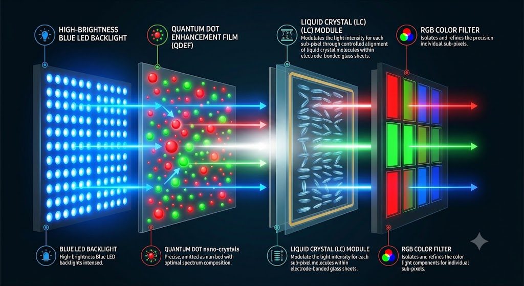 Tấm nền Quantum Dot là gì?