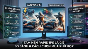 Tấm nền Rapid IPS là gì? So sánh và chọn mua