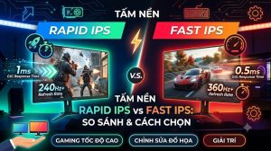 Tấm nền Rapid IPS và Fast IPS: So sánh chi tiết