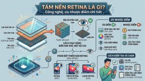 Tấm nền Retina là gì? Công nghệ và ưu nhược điểm