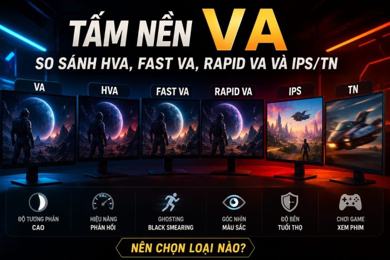 Tấm nền VA: So sánh HVA, Fast VA, Rapid VA
