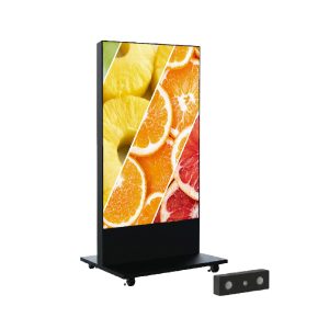 Màn Hình LED Chân Đứng Trong Nhà 2 Mặt