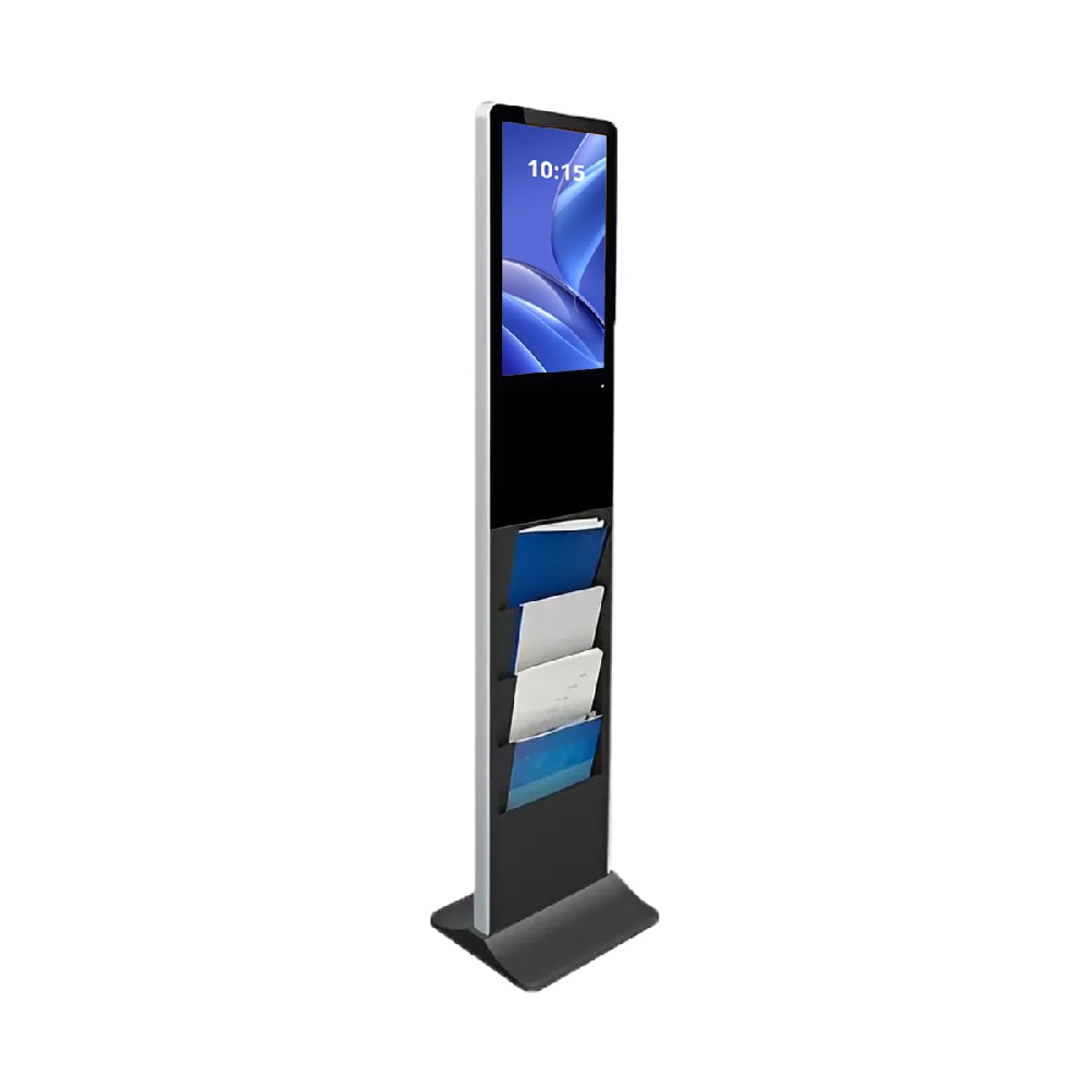 Màn Hình Chân Đứng Brochure 24 Inch Có 4 Hộc Đựng