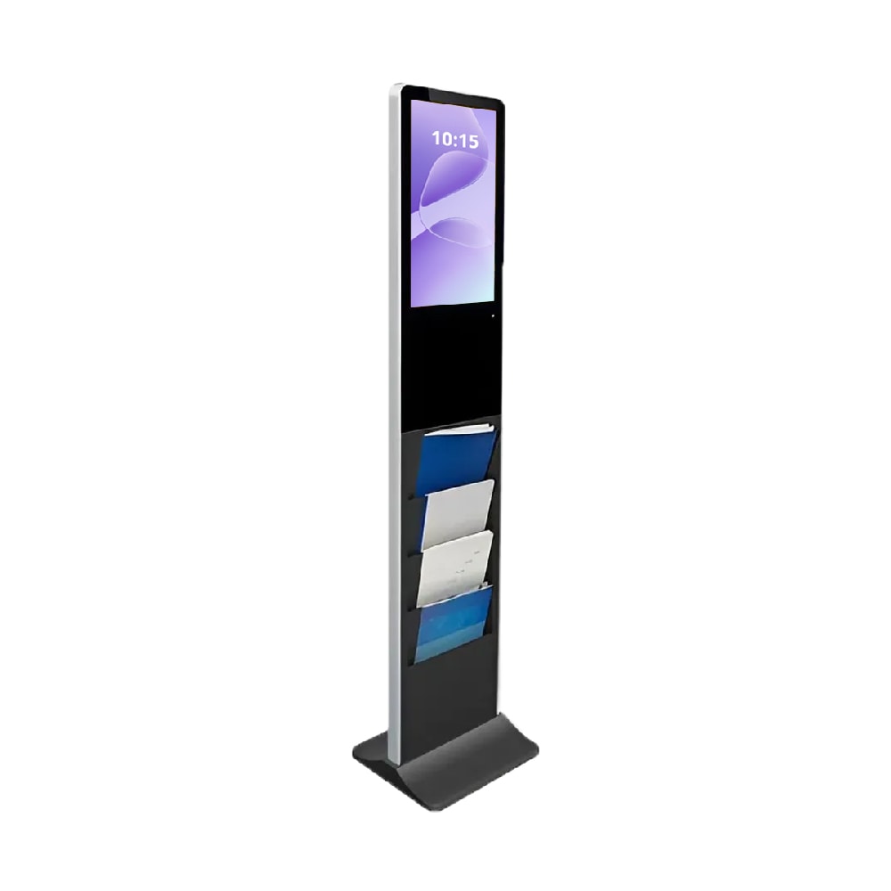 Màn Hình Chân Đứng Brochure 32 Inch Có 4 Hộc Đựng