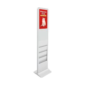 Màn Hình Chân Đứng Brochure 43 Inch Có 4 Hộc Đựng