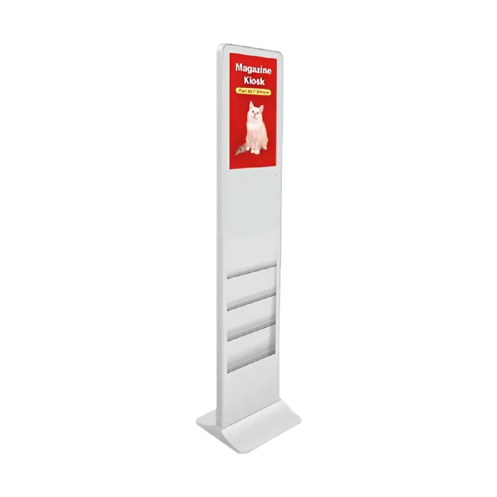 Màn Hình Chân Đứng Brochure 43 Inch Có 4 Hộc Đựng