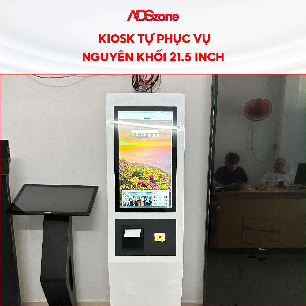 Thiết Kế Màn Hình và Chân Đế Liền Khối Bền Bỉ