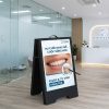 Màn Hình LED Chân Đứng Chữ A 2 Mặt Trong Nhà 4