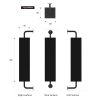 Màn Hình LED Treo Tường Thanh Dài 3 Mặt Ngoài Trời 2