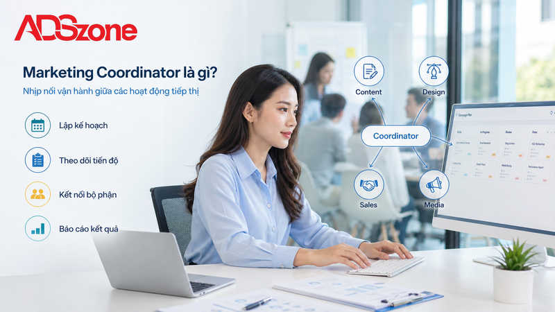 Marketing Coordinator là gì? Vai trò trong bộ máy doanh nghiệp