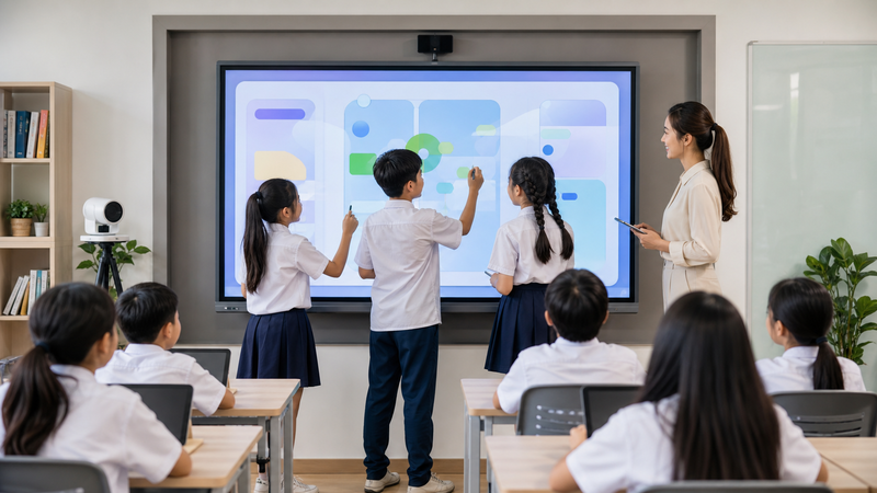 Tổng quan bộ thiết bị lớp học thông minh và vai trò trong chuyển đổi số