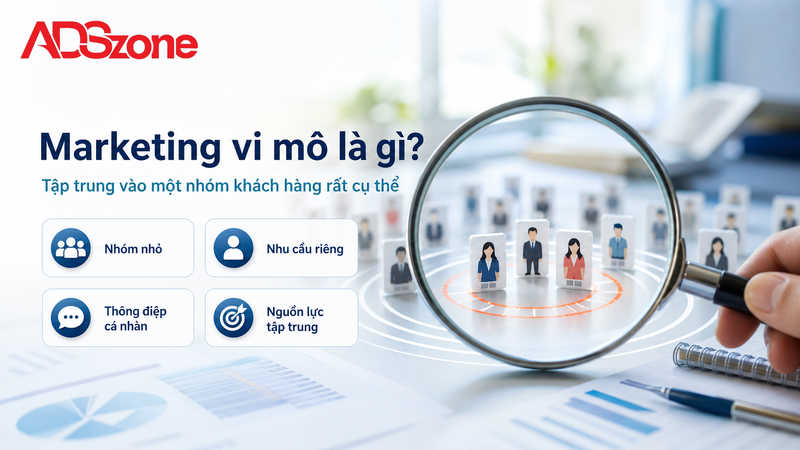 Khái niệm Marketing vi mô là gì và bản chất cốt lõi