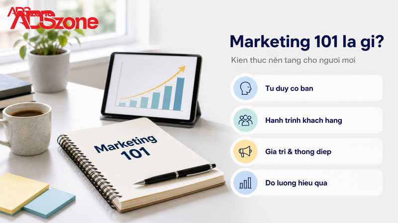 Marketing 101 Là Gì? Tại Sao Cần Nắm Vững Tư Duy Nền Tảng?
