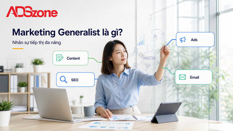 Marketing Generalist là gì? Mô tả công việc chi tiết