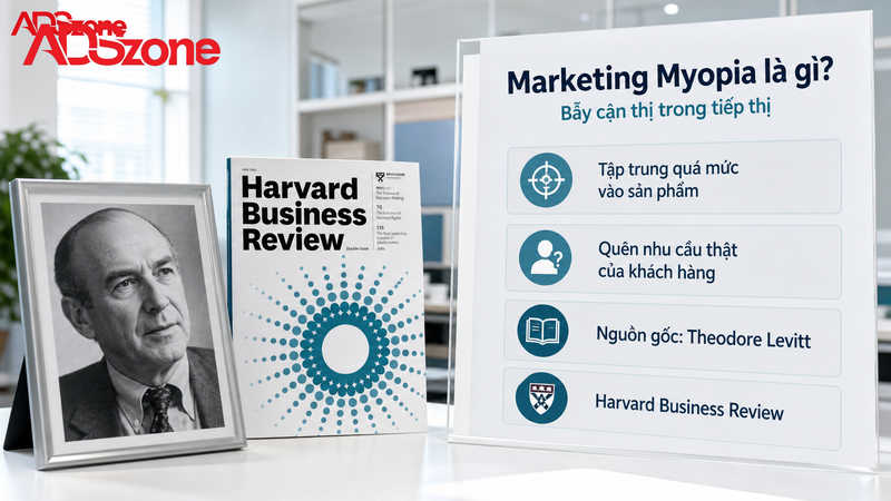 Marketing Myopia là gì? Khái niệm căn bản và nguồn gốc