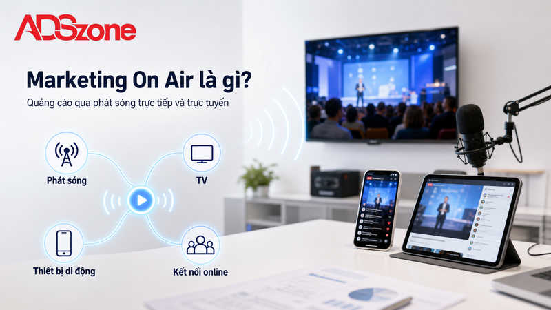 Marketing On Air Là Gì? Khái Niệm Và Cơ Chế Hoạt Động