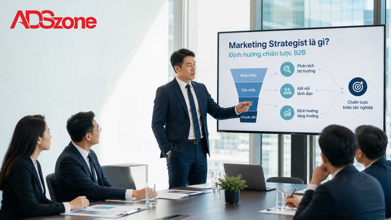 Marketing Strategist là gì? Vai trò cốt lõi trong bộ máy doanh nghiệp