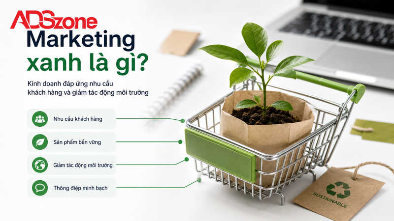 Marketing xanh là gì? Khái niệm cơ bản cho người mới bắt đầu