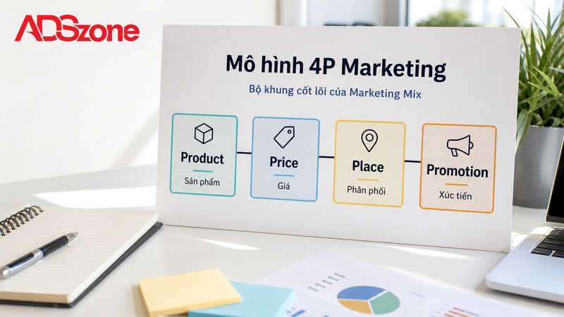 Mô hình 4 Marketing P là gì? Nguồn gốc và vai trò cốt lõi