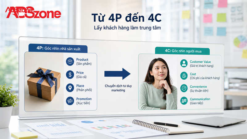 Mô hình C Marketing Mix là gì? Nguồn gốc và bản chất