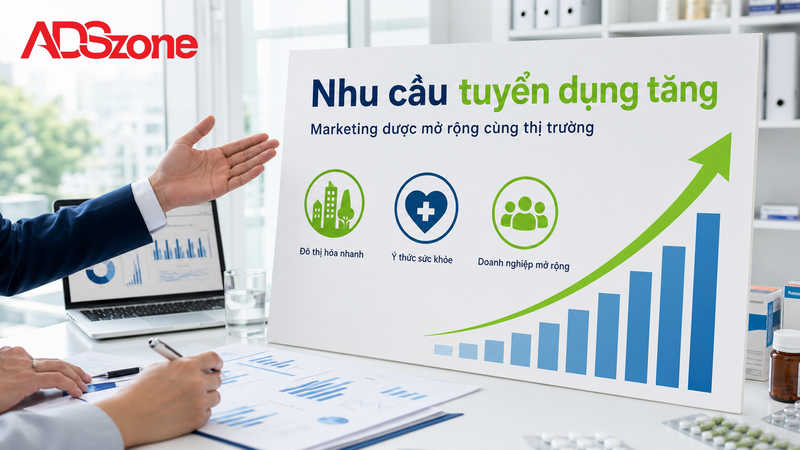 Thực trạng nhu cầu thị trường marketing dược tuyển dụng hiện nay