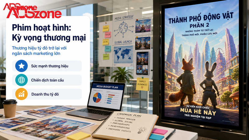 Tổng quan dự án Zootopia 2 và kỳ vọng thương mại khổng lồ từ Disney