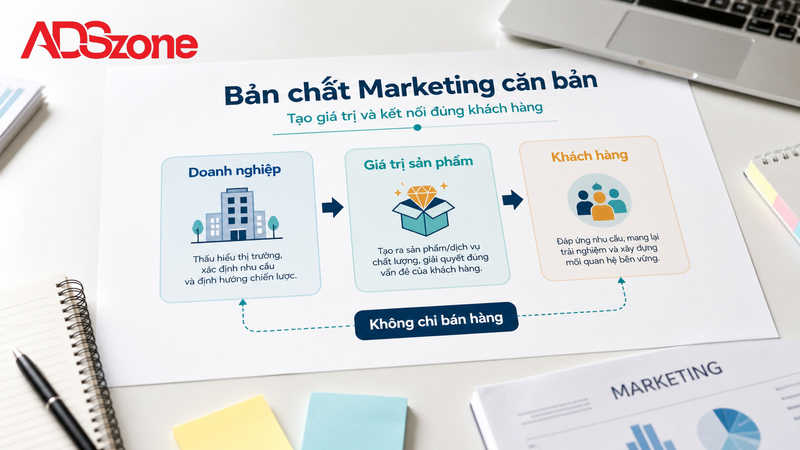 Tổng Quan Khái Niệm Và Bản Chất Trong Giáo Trình Marketing Căn Bản