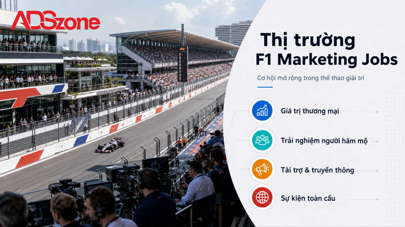 Tổng quan thị trường tuyển dụng Formula 1 marketing jobs hiện nay
