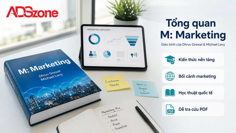 Tổng quan về giáo trình M: Marketing của Dhruv Grewal & Michael Levy