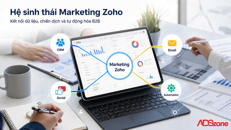 Tổng quan về hệ sinh thái phần mềm Marketing Zoho
