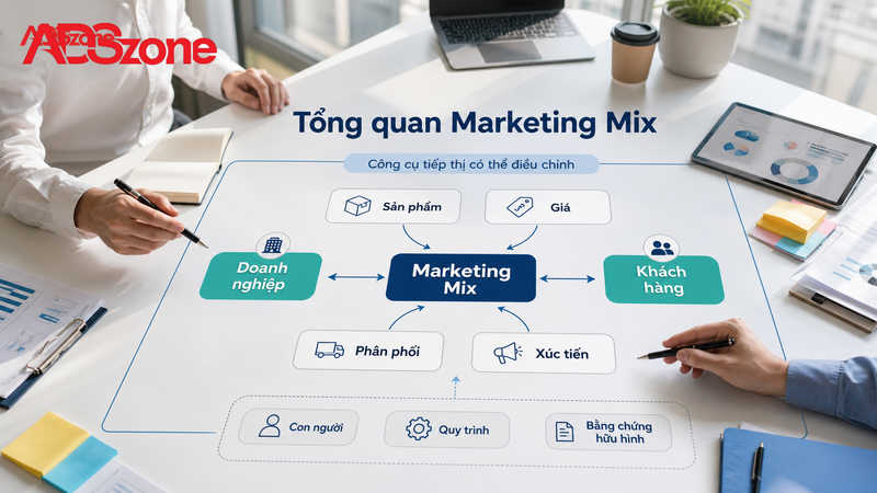 Tổng quan về Marketing Mix trong hoạt động kinh doanh