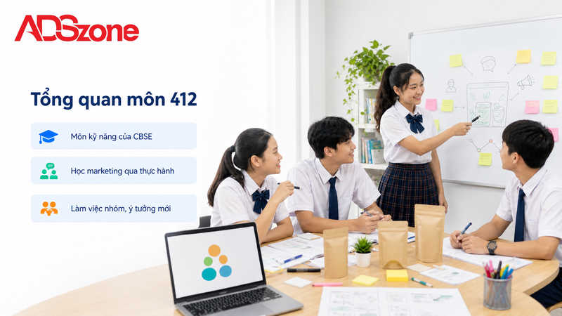 Tổng quan về môn học Class 9 Marketing and Sales (Mã môn 412)