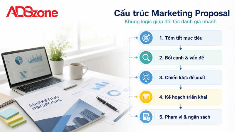 Cấu Trúc Chuẩn Của Một Bản Marketing Proposal Chuyên Nghiệp