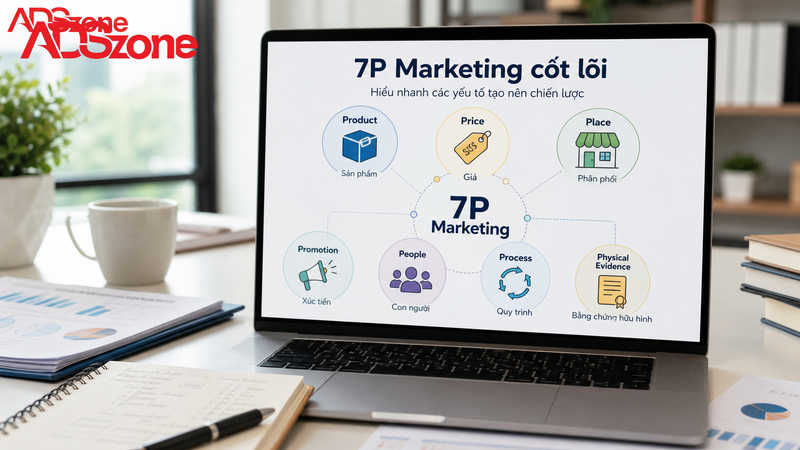 Chi tiết 7 yếu tố cốt lõi trong chiến lược 7P Marketing