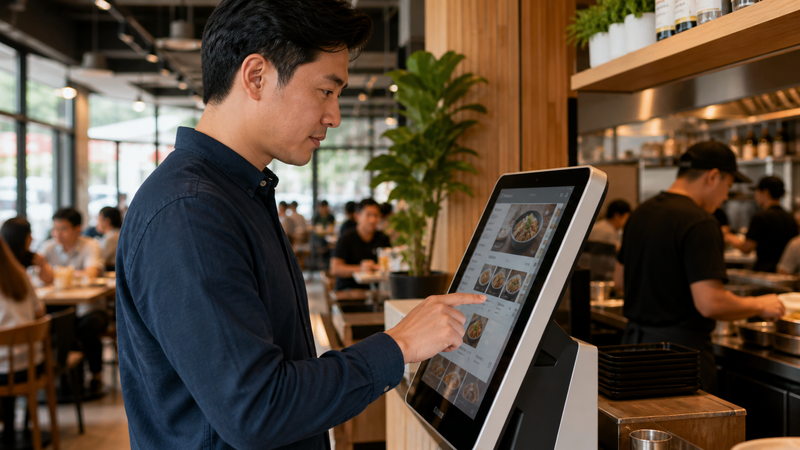 Đánh giá ưu điểm nổi bật của ki ốt tự phục vụ Clover cho nhà hàng