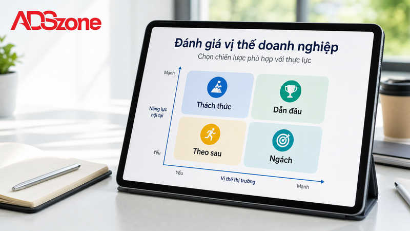 Đánh giá vị thế doanh nghiệp trước khi áp dụng Marketing Warfare