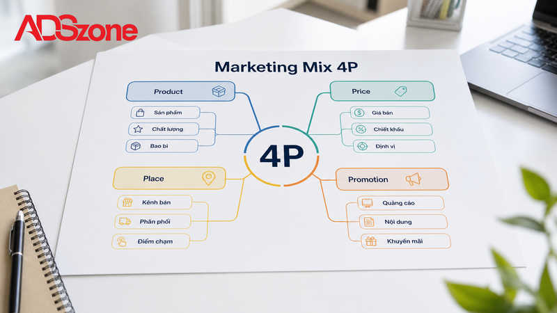Giải mã 4 thành tố cốt lõi trong mô hình Marketing Mix 4P