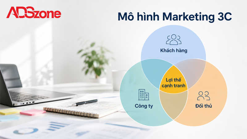 Phân tích 3 yếu tố cốt lõi trong mô hình Marketing 3C
