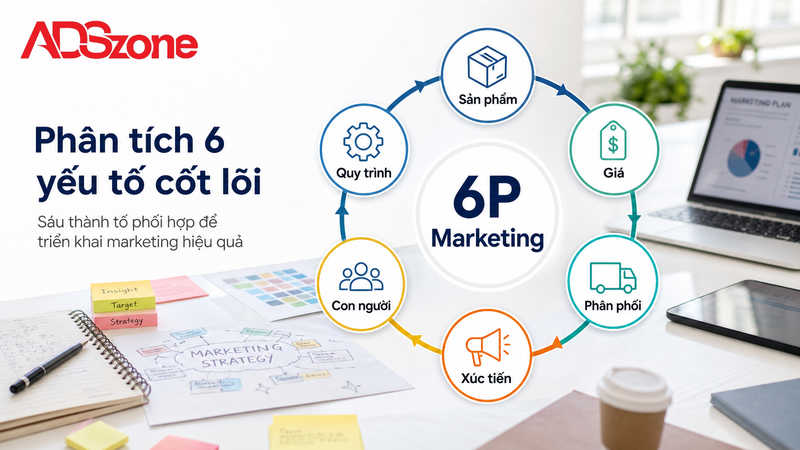 Phân tích chi tiết các yếu tố trong 6P Marketing