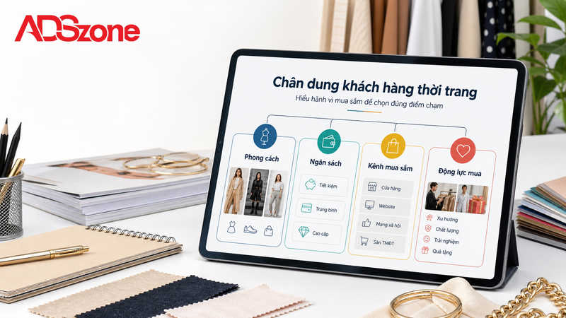 Phân tích hành vi tiêu dùng và xác định chân dung khách hàng thời trang