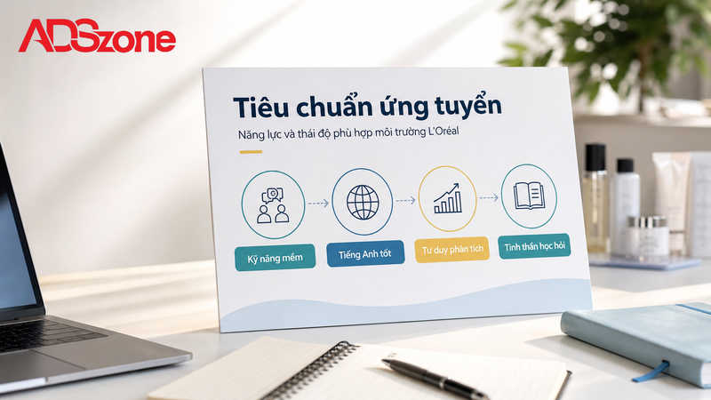 Tiêu chuẩn và điều kiện ứng tuyển L'Oréal Marketing Internship
