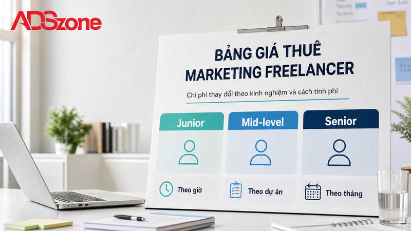 Bảng giá thuê Marketing Freelancer mới nhất và hình thức tính phí