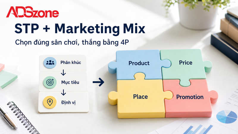 Bộ Đôi Chiến Lược Kinh Điển: Mô Hình STP Và Marketing Mix