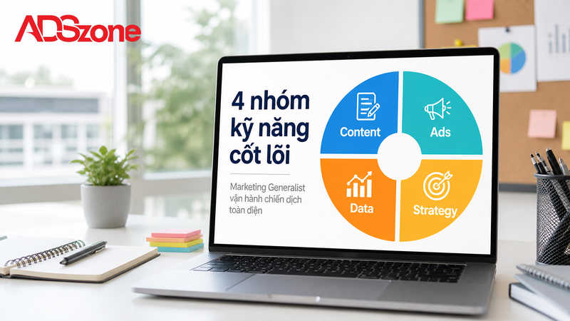 Bộ kỹ năng Marketing Generalist cốt lõi không thể thiếu