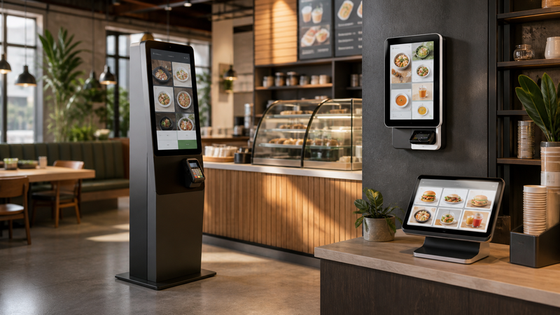 Phân loại các dòng máy Self Order Kiosk phổ biến nhất hiện nay