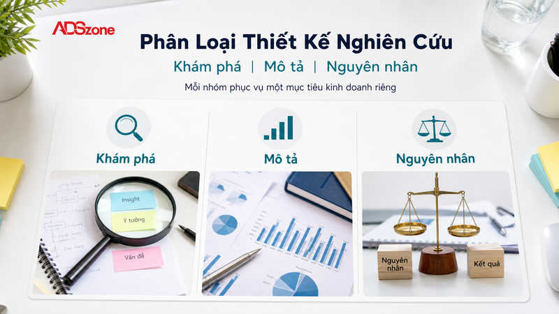 Phân Loại Thiết Kế Nghiên Cứu: Khám Phá, Mô Tả Và Nguyên Nhân