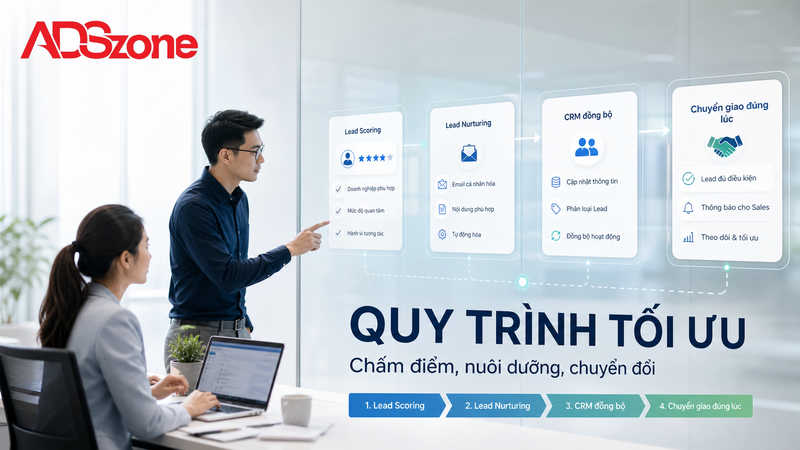 Quy trình Lead Scoring và Lead Nurturing tối ưu tỷ lệ chuyển đổi