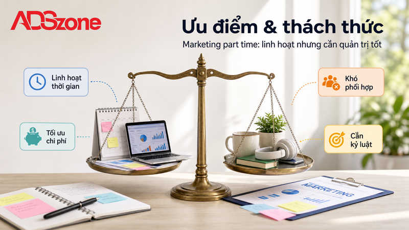 Đánh Giá Ưu Điểm Và Thách Thức Khi Làm Marketing Bán Thời Gian